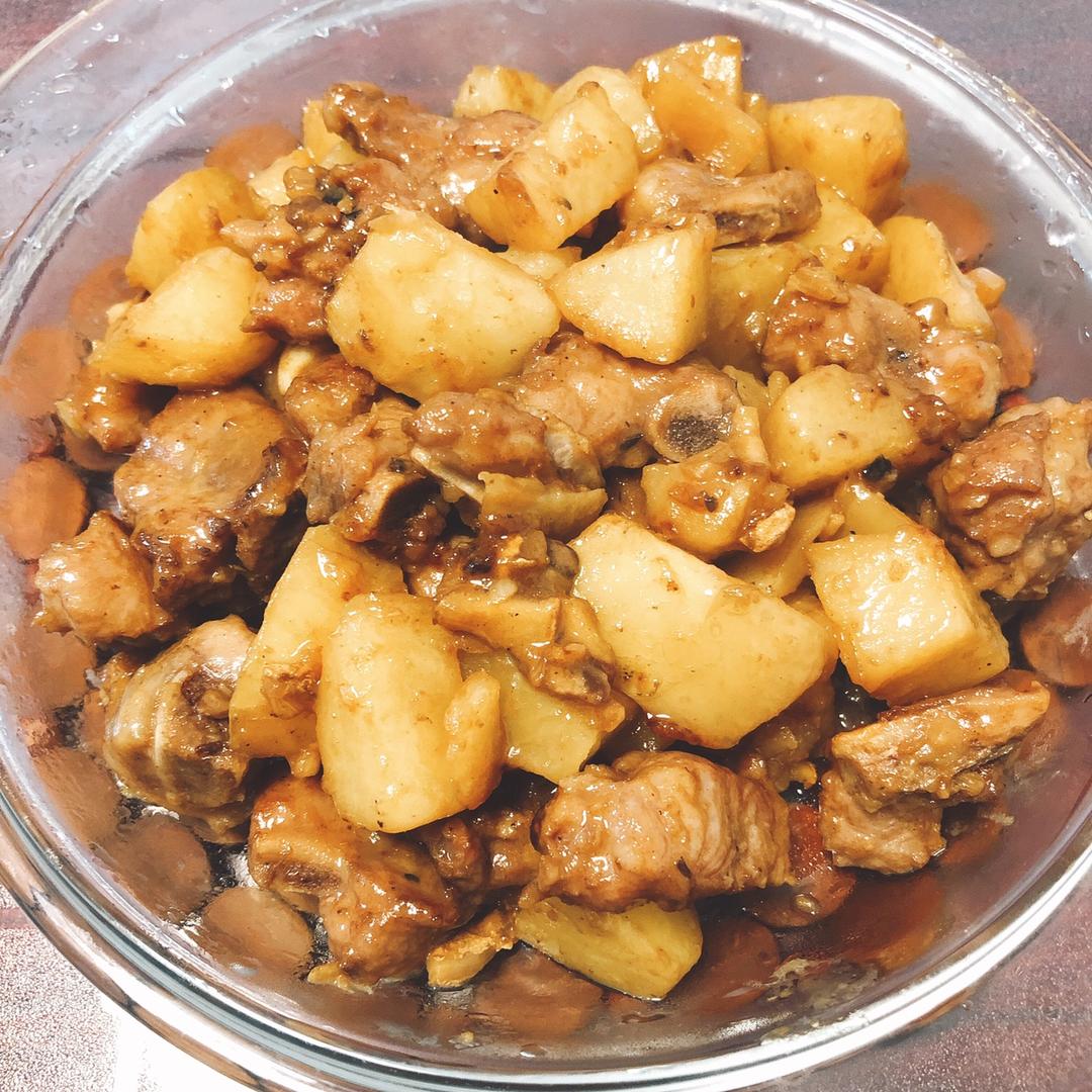 土豆炖排骨