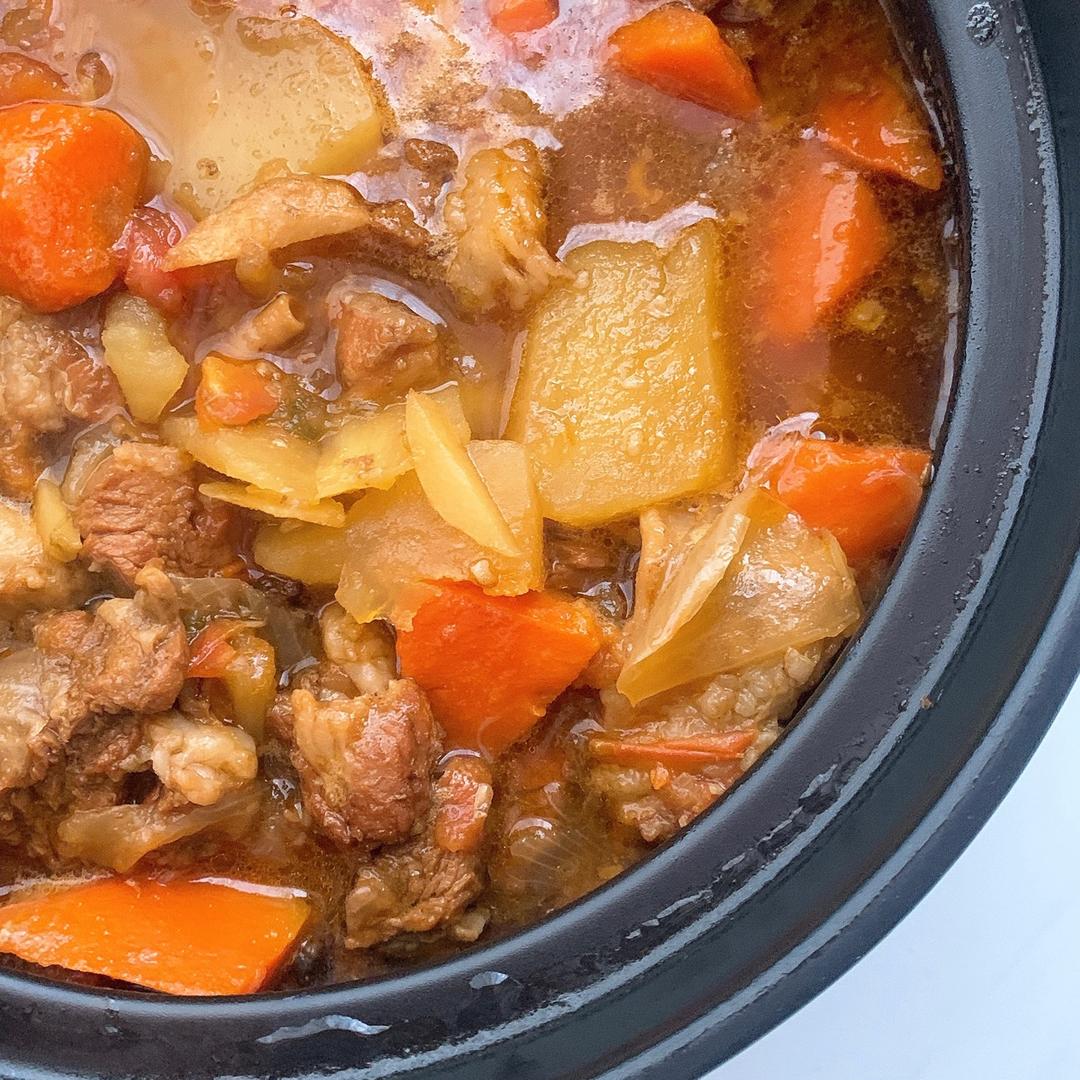 番茄土豆炖牛腩