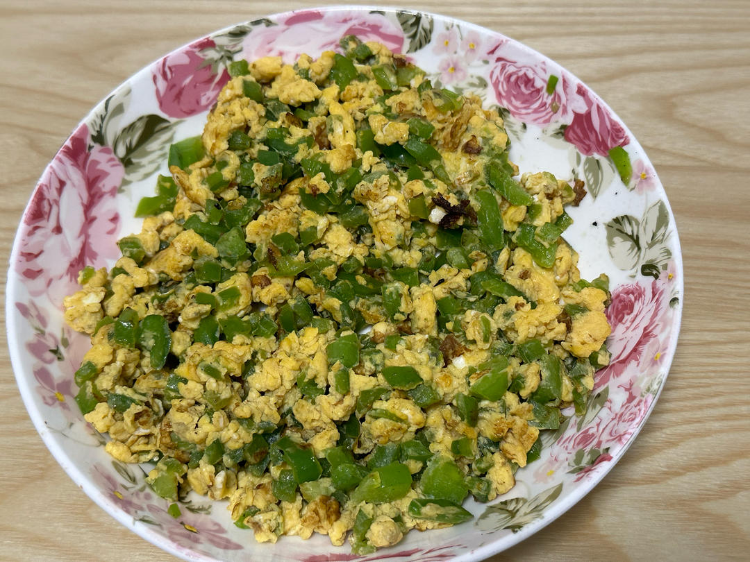 青椒炒鸡蛋