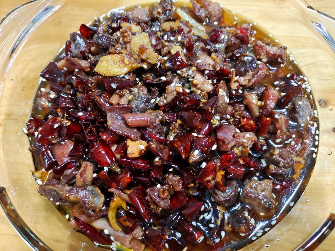 偷师于自贡某名小炒大厨的冷吃兔