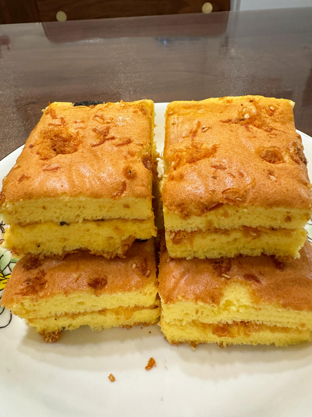 海苔肉松蛋糕（超柔软细腻的蛋糕胚，也适合做蛋糕卷）