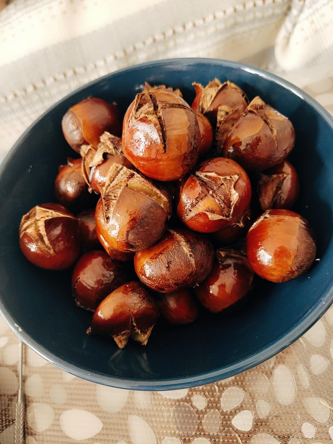 糖炒栗子（烤箱）的做法