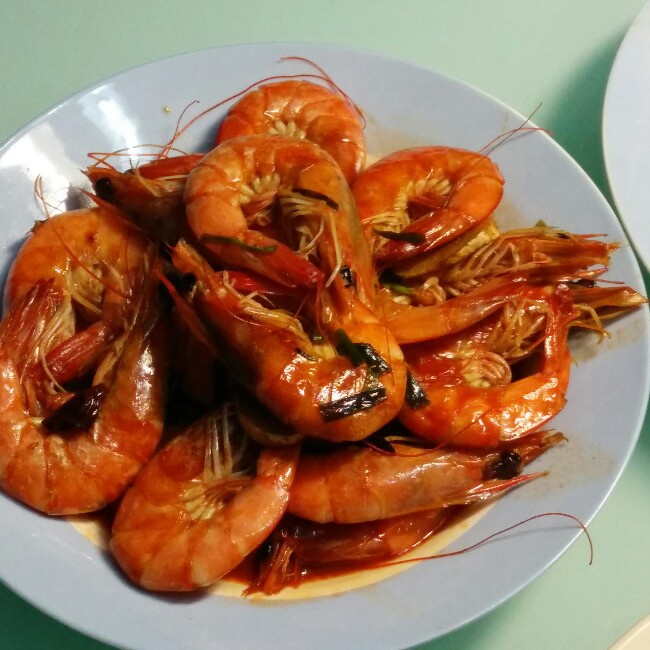 红烧基围虾