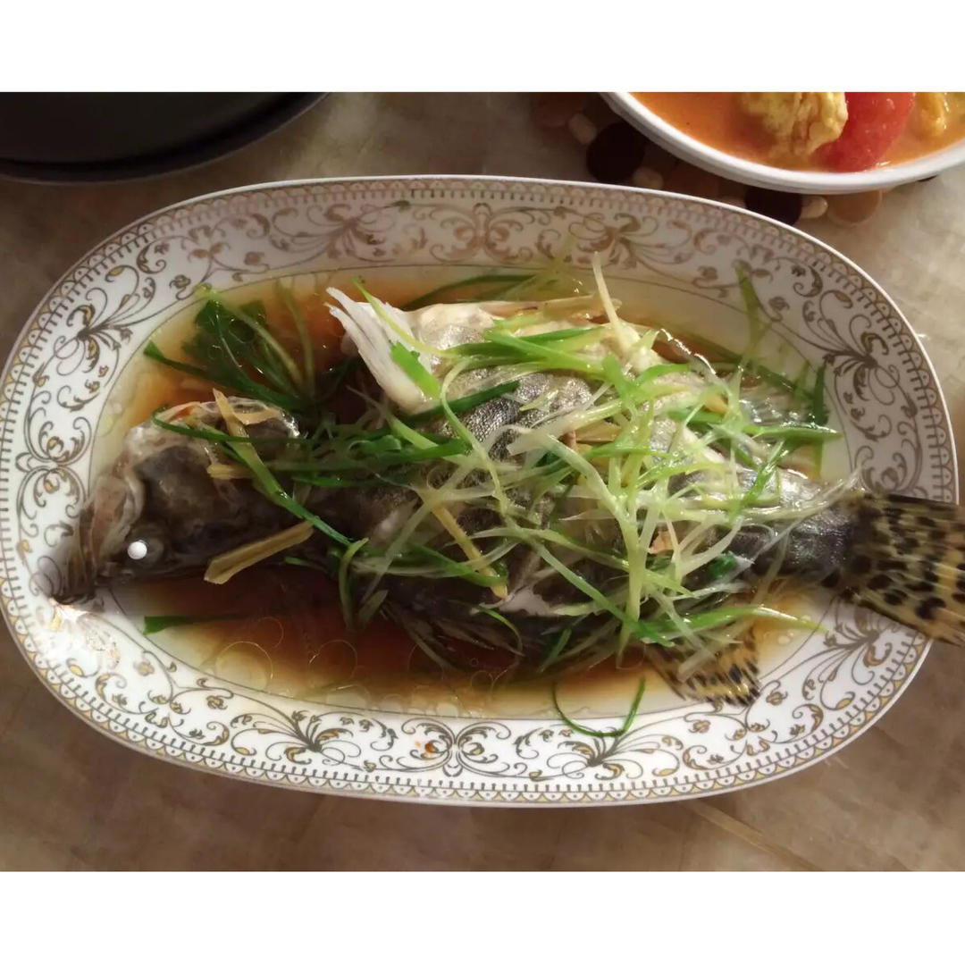 超入味清蒸鱼～清蒸鲈鱼桂花鱼（家常独创）