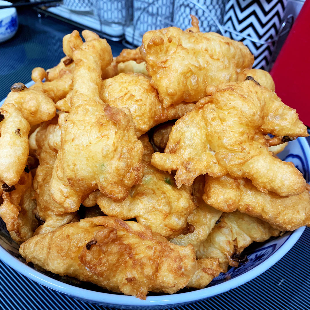 喜妈妈小厨做的炸油饼(小油馍)