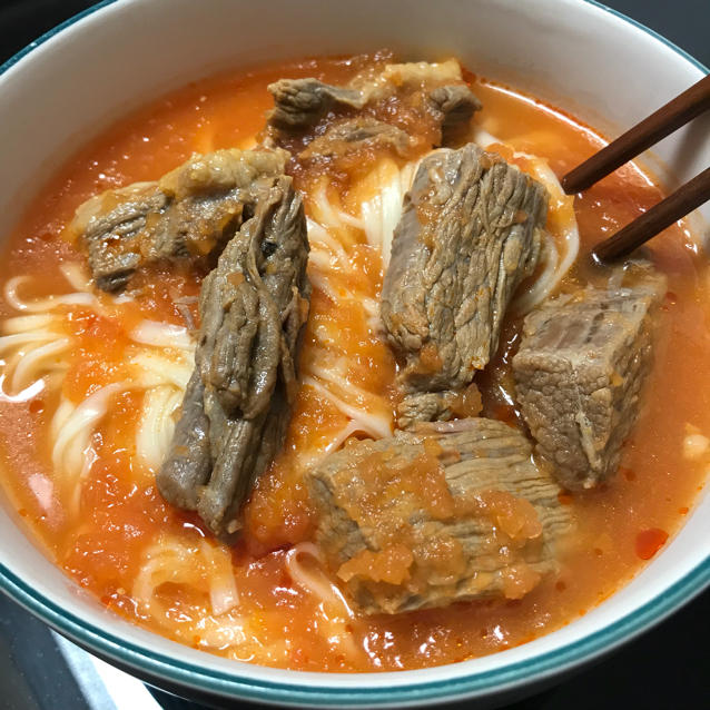 西红柿牛腩