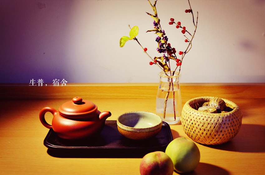 在宿舍也要喝普洱茶
