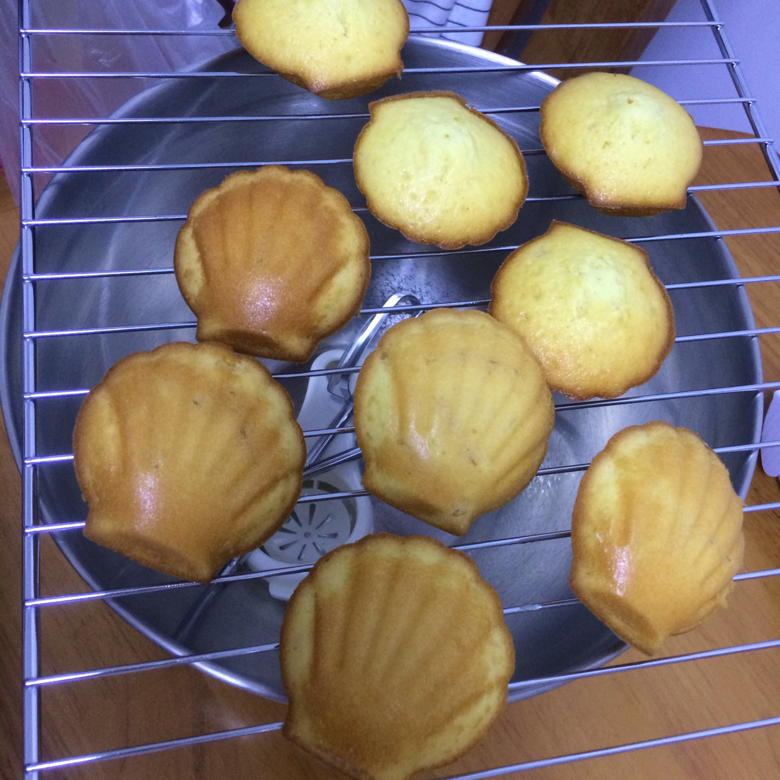 【夏日无负担系列】 蜂蜜柚子茶轻玛德琳