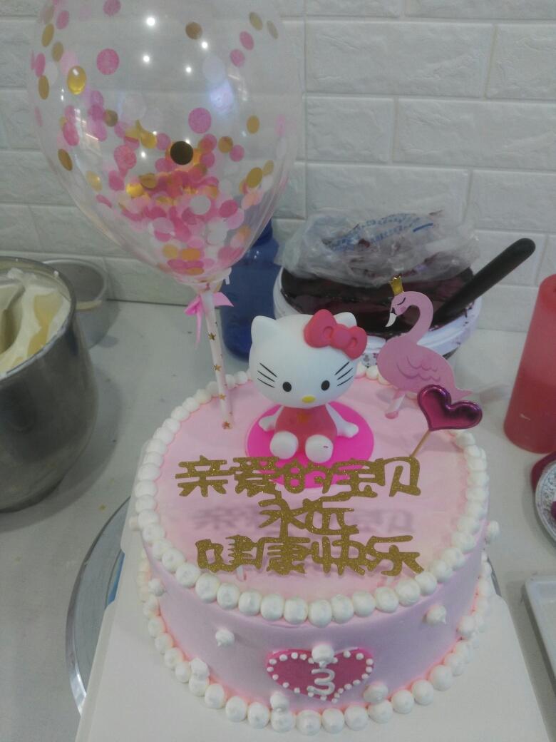 裱花蛋糕～猫的做法