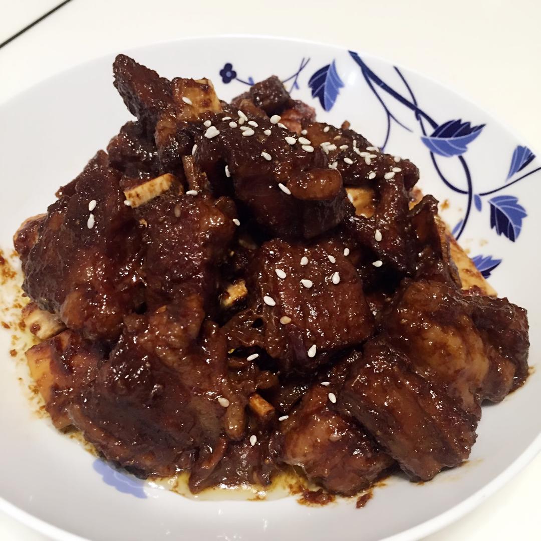 干锅孜然牛排骨
