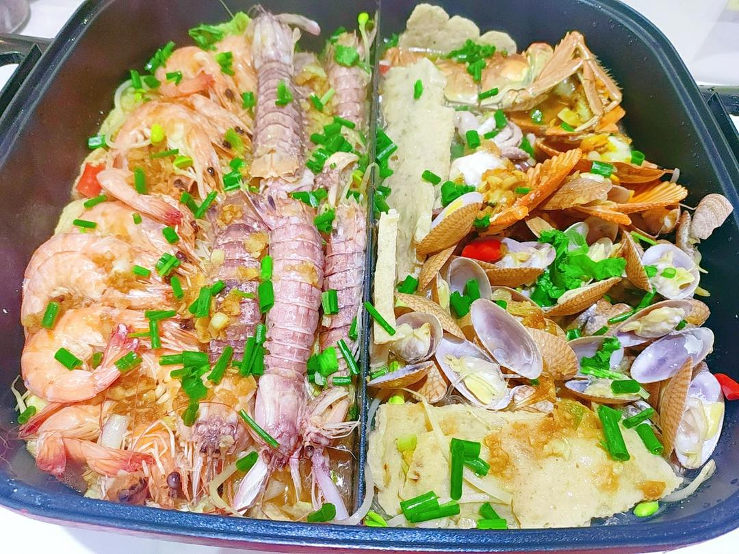 一锅端海鲜大咖