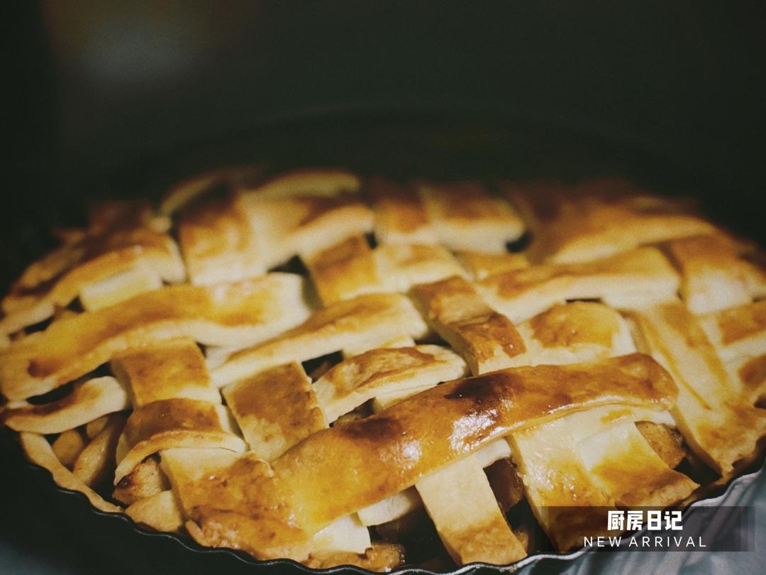经典肉桂苹果派！视觉与味觉的享受！