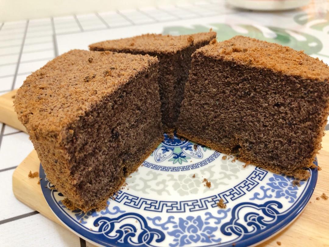 黑米粉戚风蛋糕