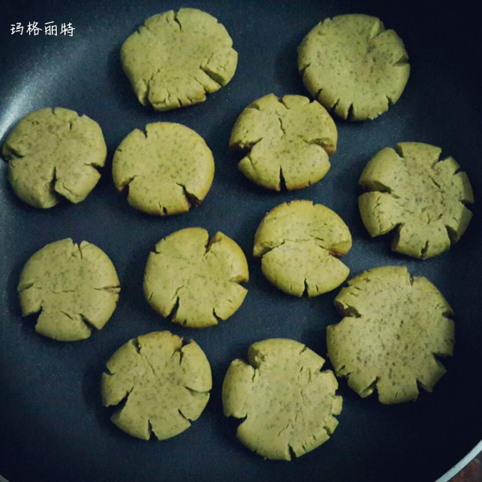 抹茶小饼干（平底锅版）