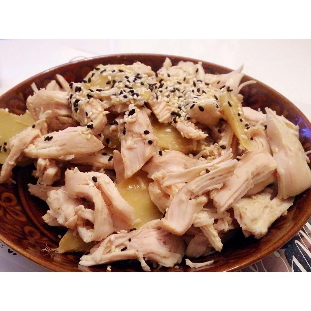 电饭锅盐焗鸡（简易版）