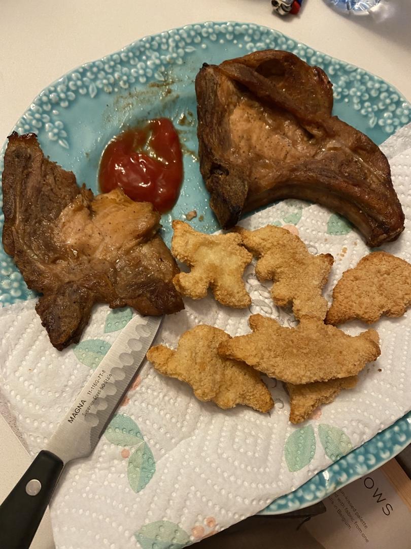 烤猪排（烤箱）