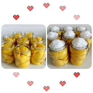 自制黄（白）桃罐头的做法 步骤6