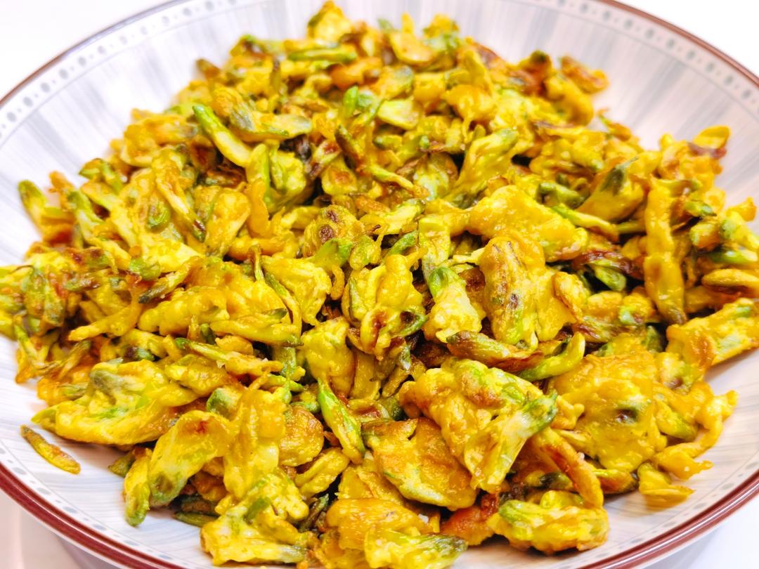 春日限定槐花炒鸡蛋