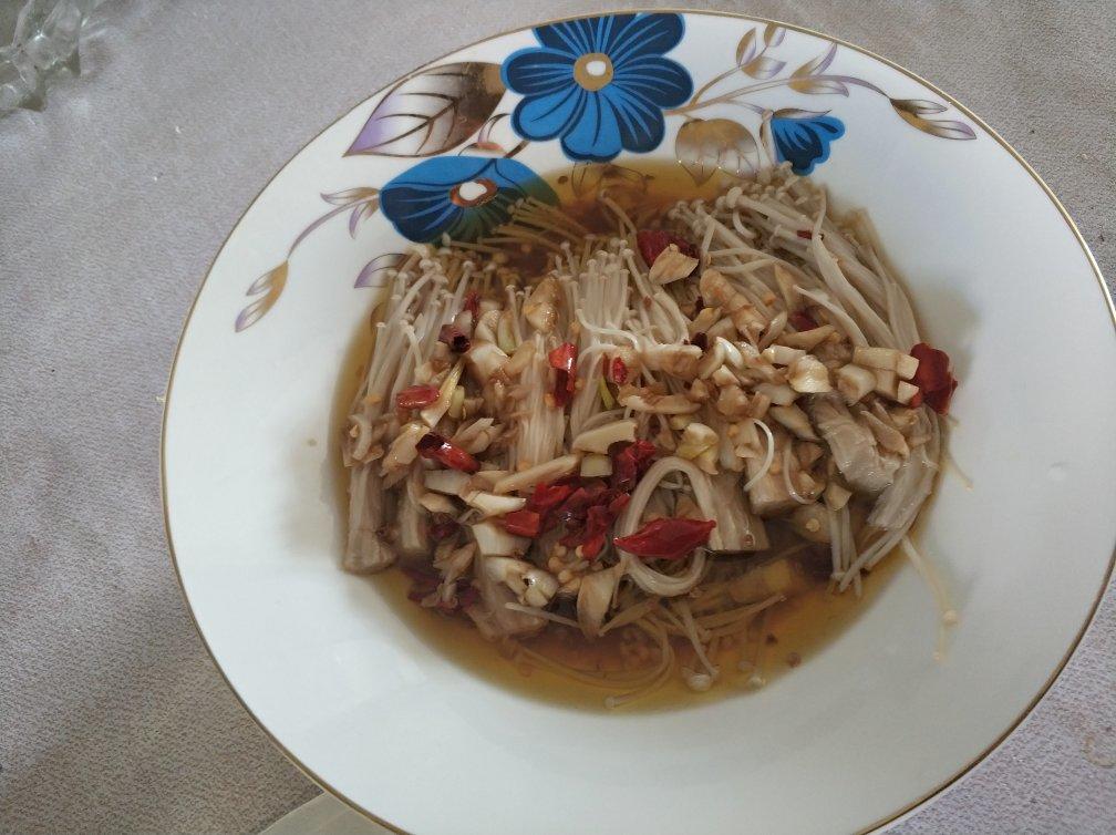 下饭菜｜蒜蓉金针菇
