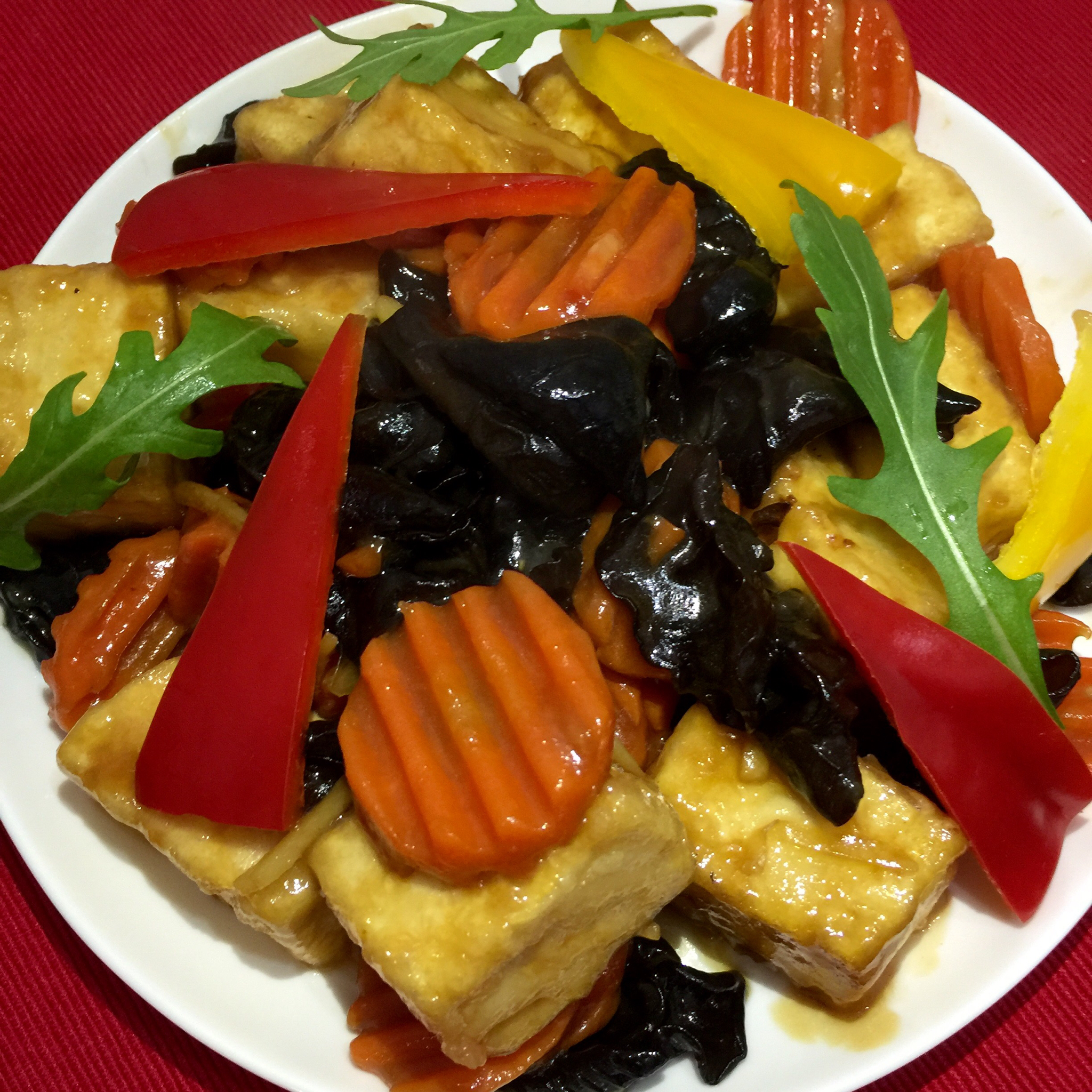 外焦里嫩好吃无比的——焦溜豆腐