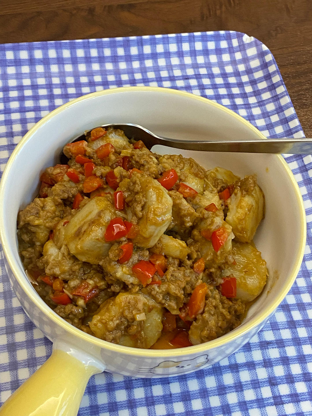 阿毛家的肉末烧芋头（超下饭+宝宝友好）