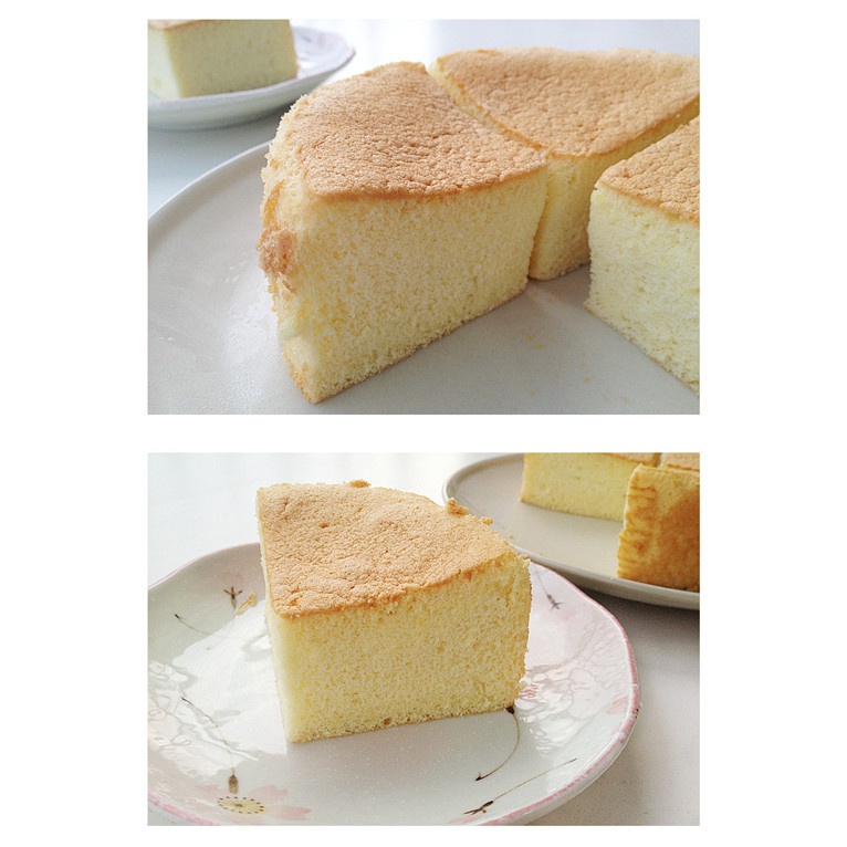 6寸戚风蛋糕（2蛋）