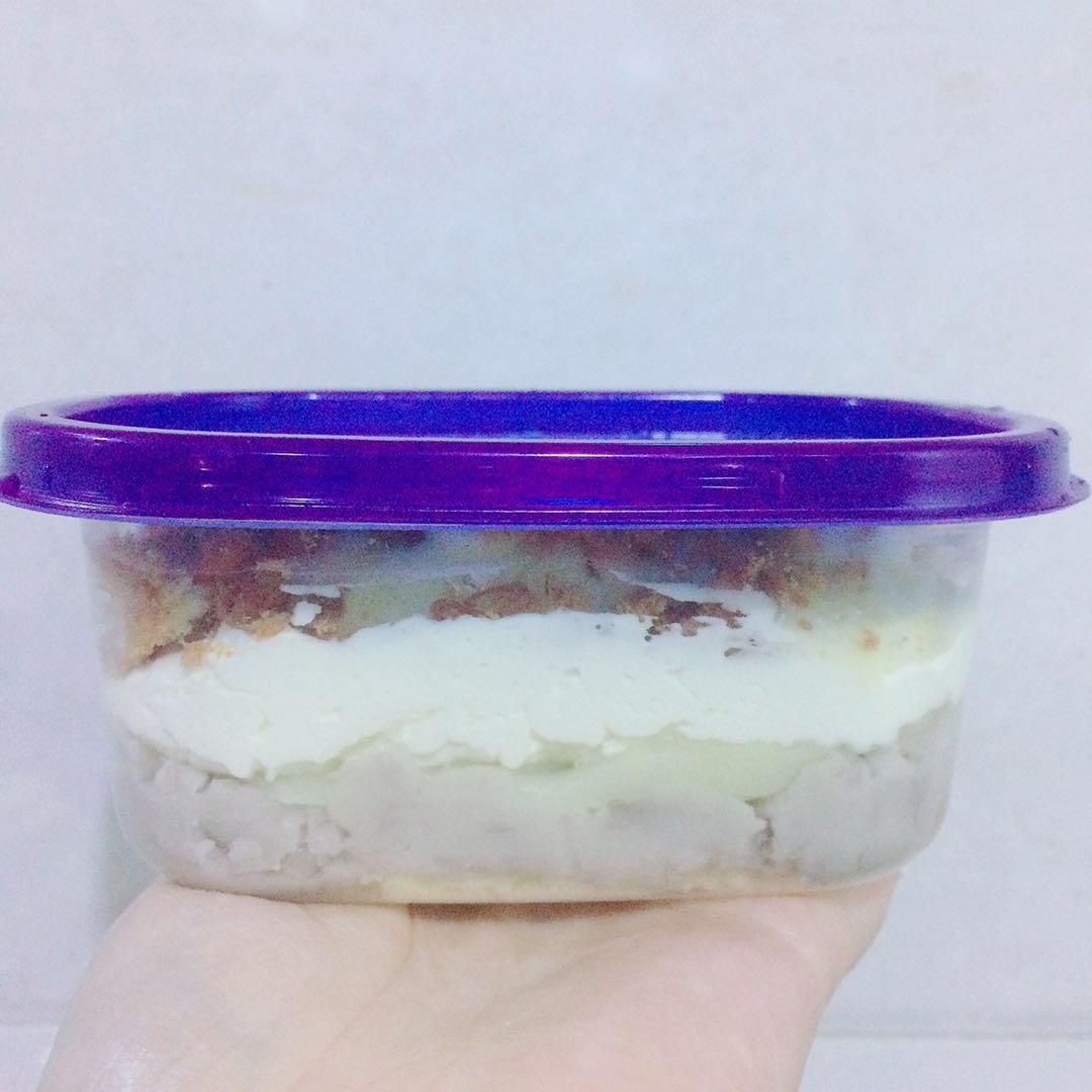 芋泥盒子麻薯肉松燕麦