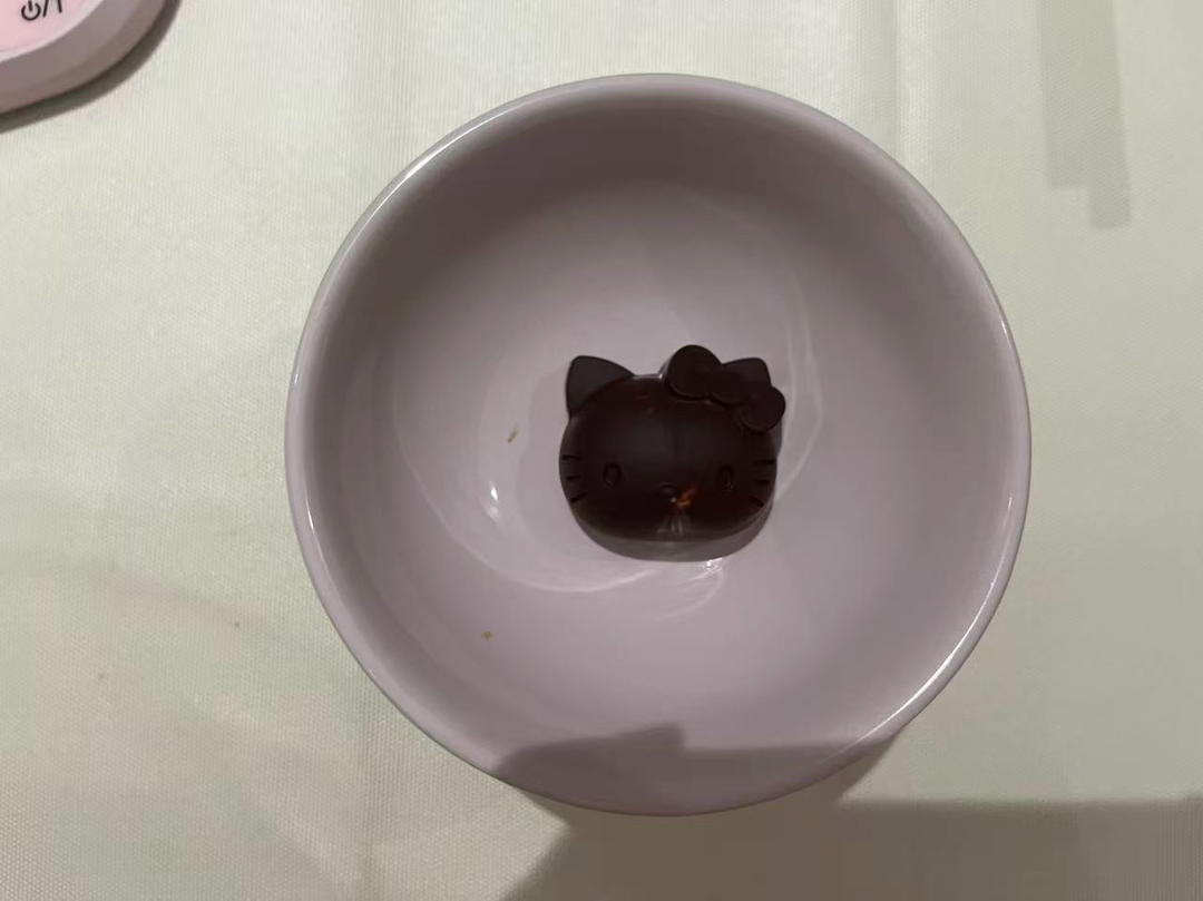 自制坚果巧克力小kitty版