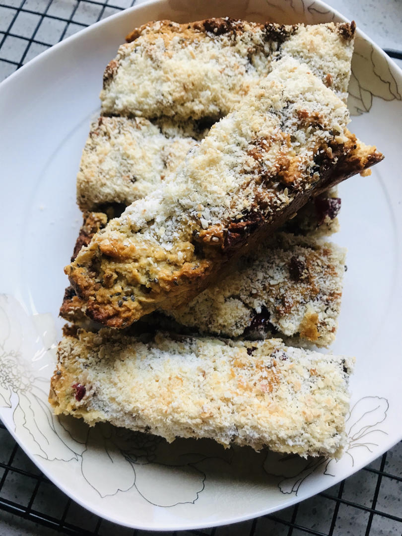【健康零食】椰香芝麻酱坚果棒（素）