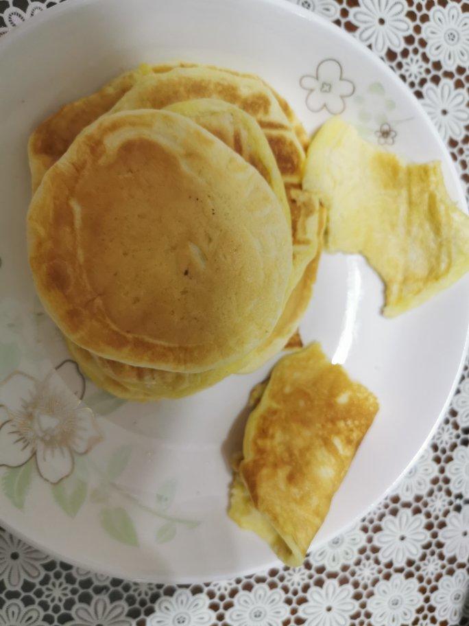 平底锅做的舒芙蕾松饼