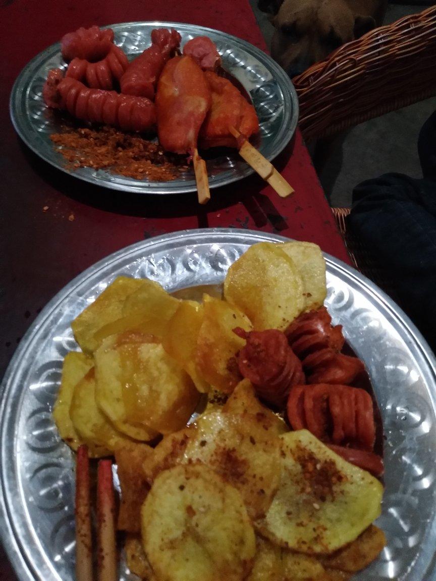 超简便的炸薯片 炸土豆片