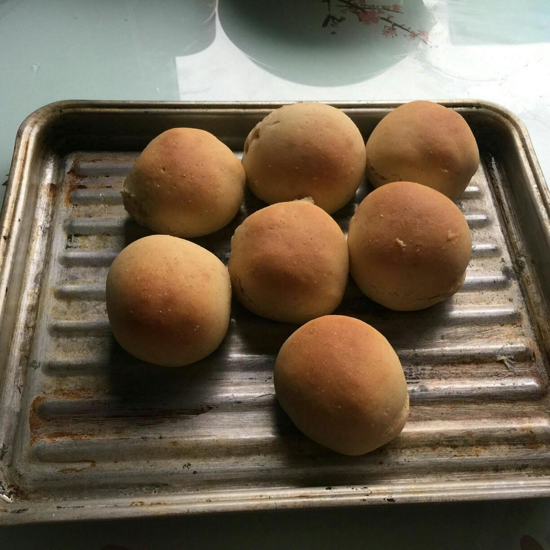 香甜浓郁豆乳卡仕达酱小面包（消耗豆浆好去处）