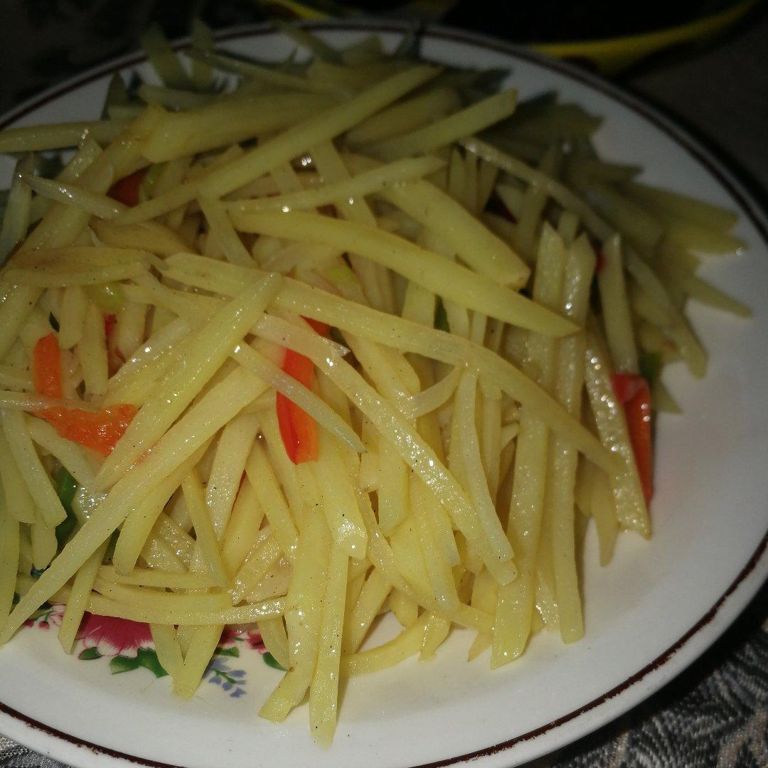 醋溜土豆丝