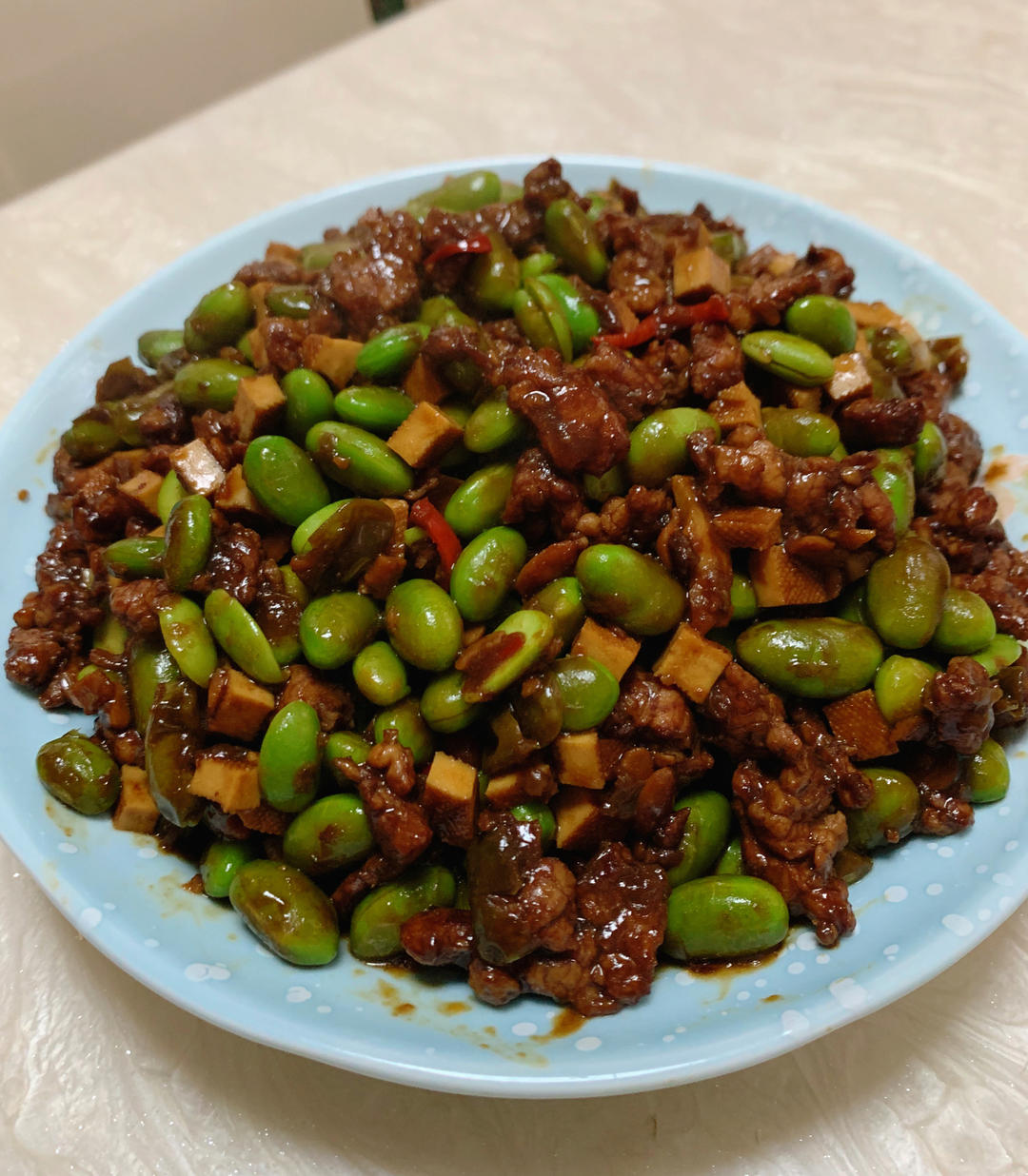 👍夏日绝佳下饭菜❗️毛豆炸酱
