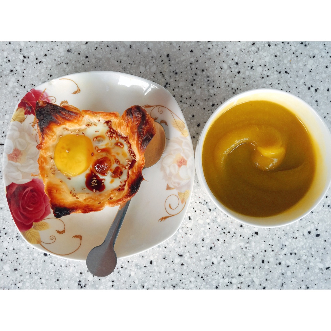 千层酥皮蒸烤蛋