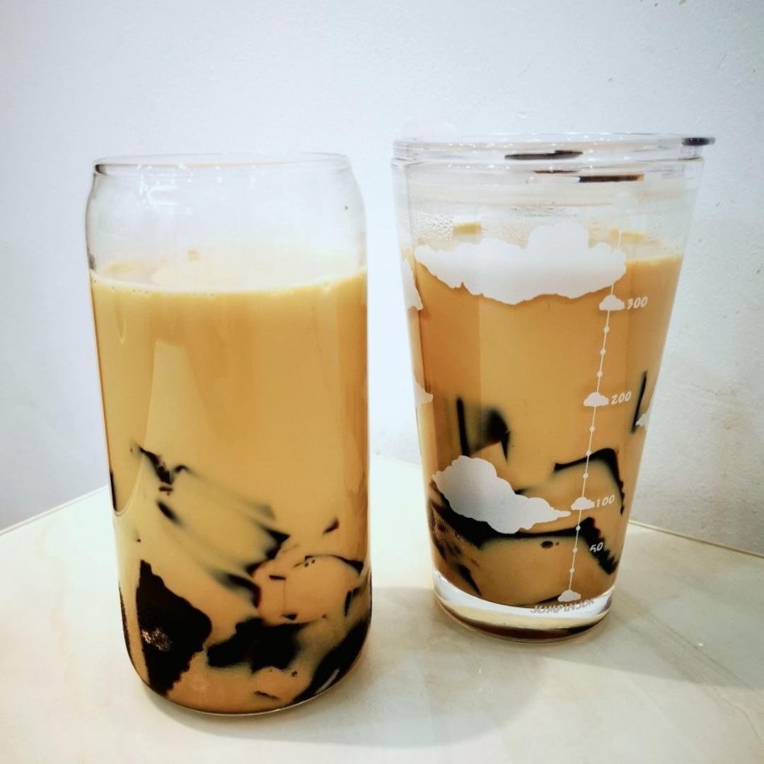 烧仙草焦糖奶茶