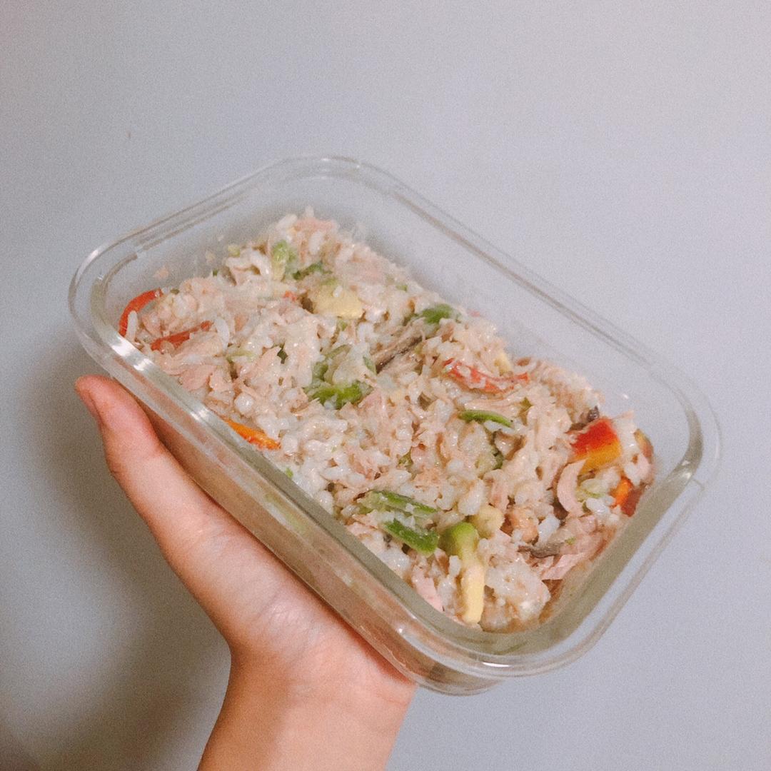 【健康三餐】无蛋黄酱版金枪鱼拌饭