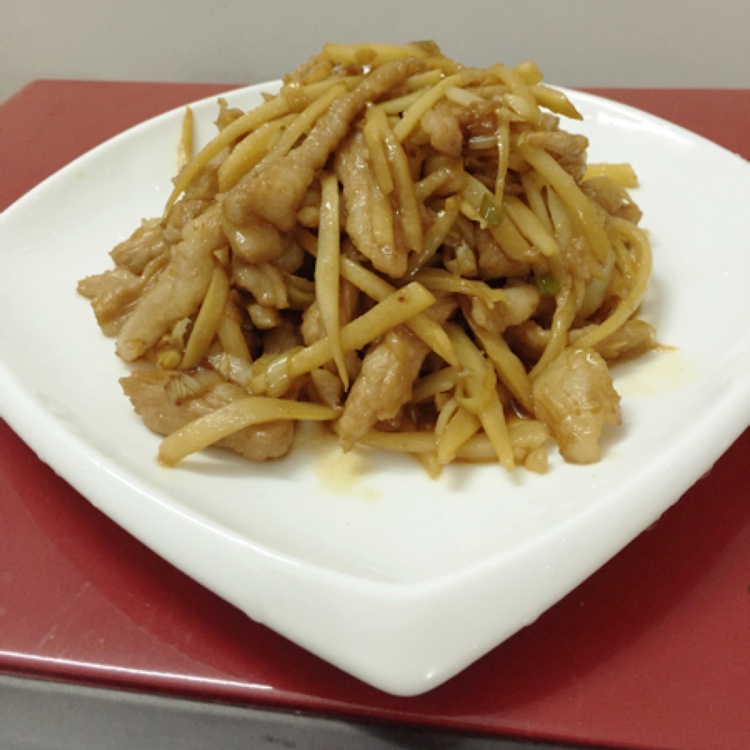 火爆姜丝肉