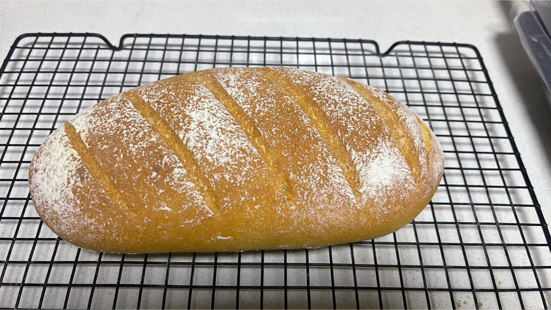 无油无糖！布鲁姆欧包~外脆内软超简单