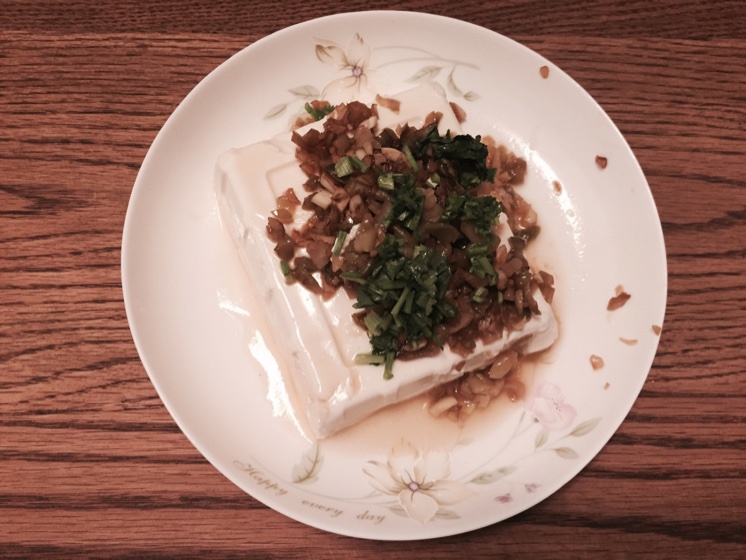 榨菜拌豆腐