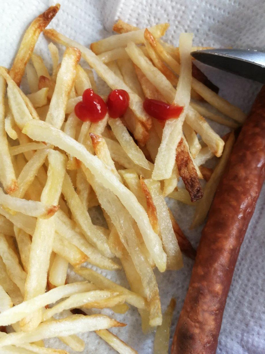 欧芹海盐烤薯条Chips with Parsley Salt——北鼎烤箱食谱