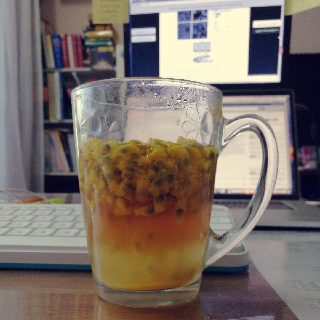 百香果青柠蜂蜜红茶