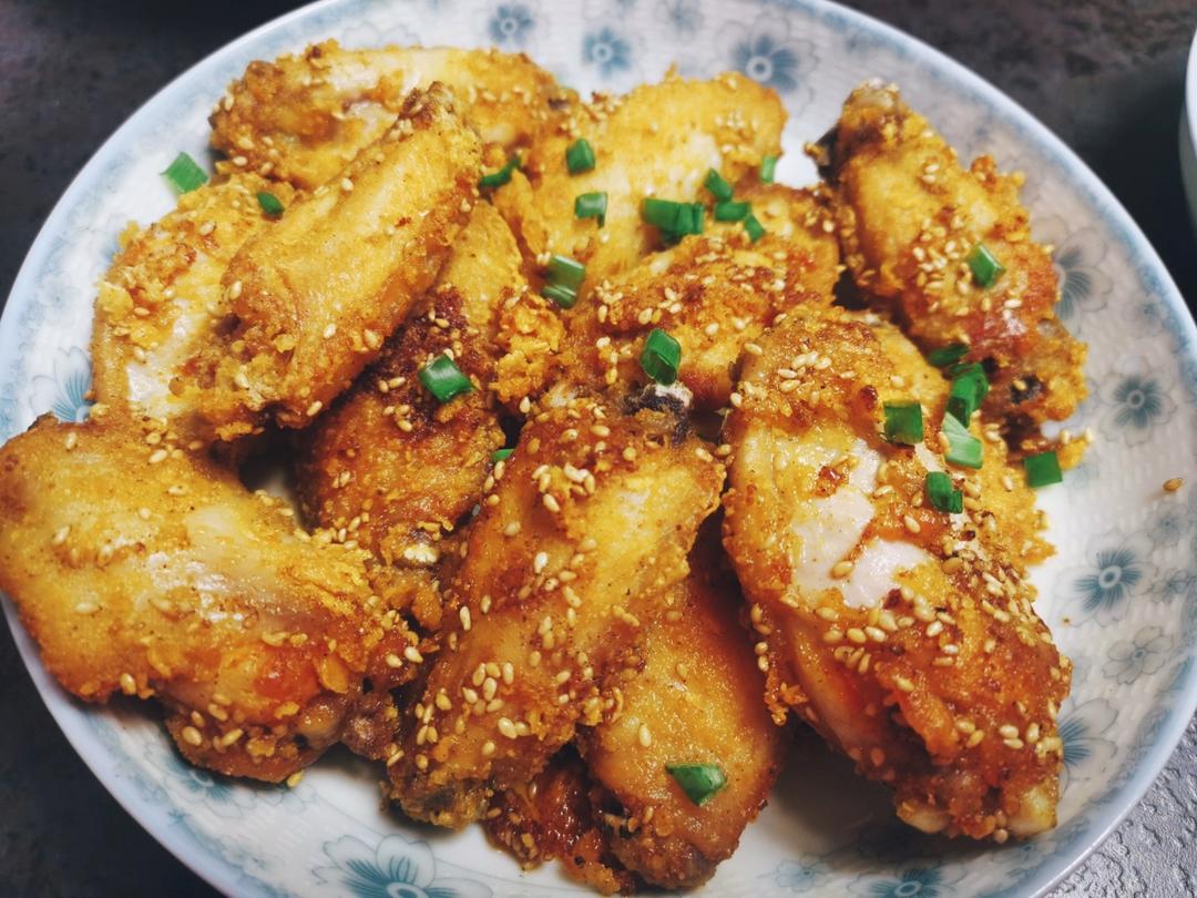 ㊙️外酥里嫩❗️好吃到舔手指的香辣脆皮鸡翅