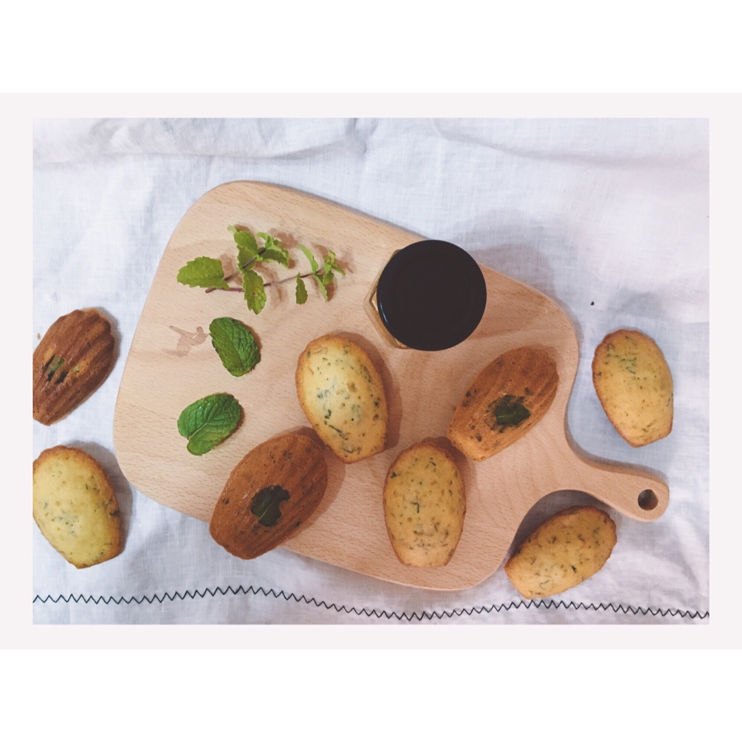 柠檬薄荷玛德琳 Lemon Mint Madeleine