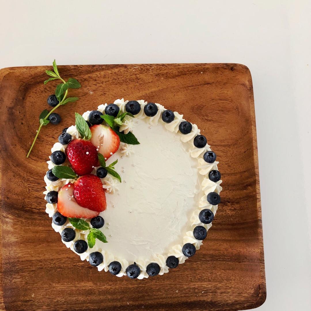 《Tinrry+》草莓奶油蛋糕（8寸配方）