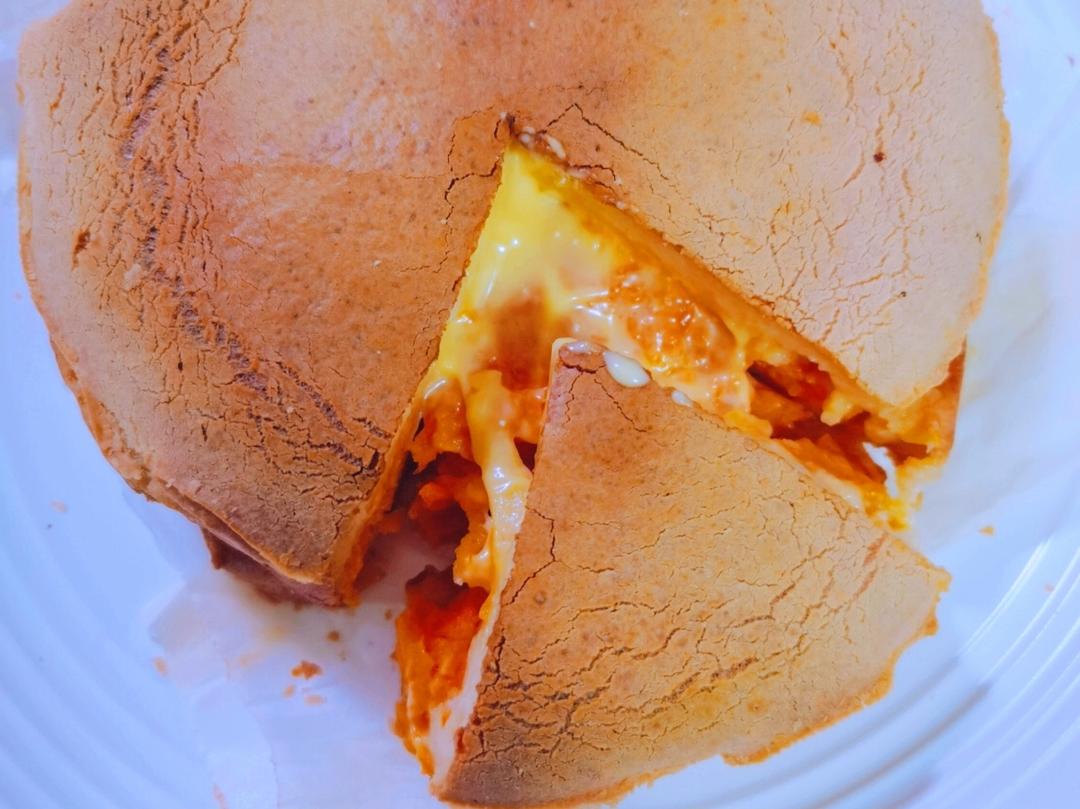 日食记【爆浆芝士红薯烤年糕】