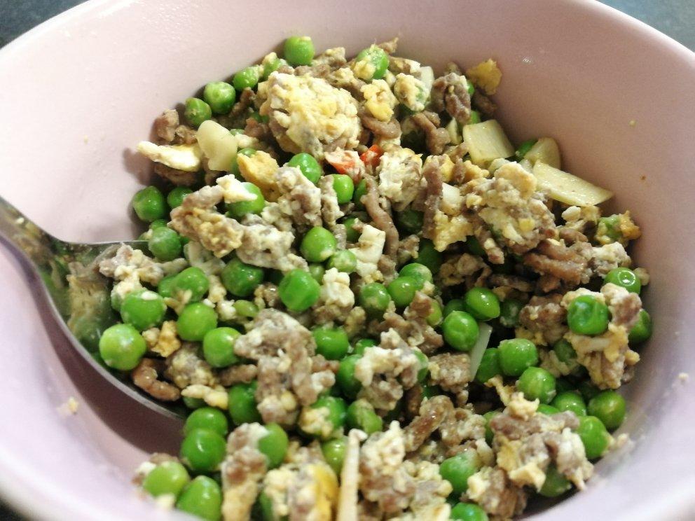 青豆炒肉末