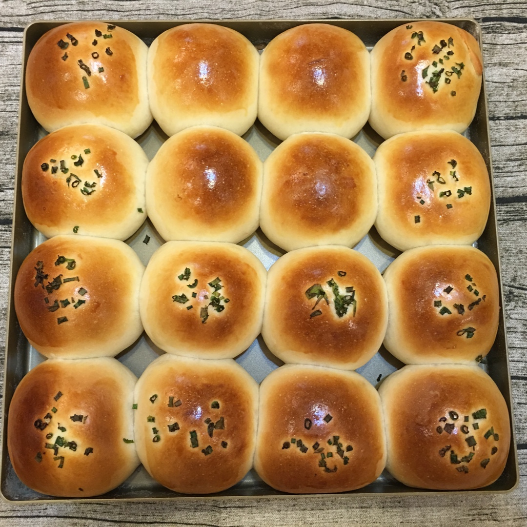 鲜奶油小餐包（一次发酵）