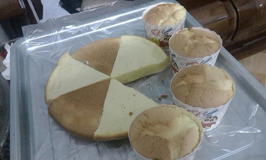 棉花纸杯蛋糕