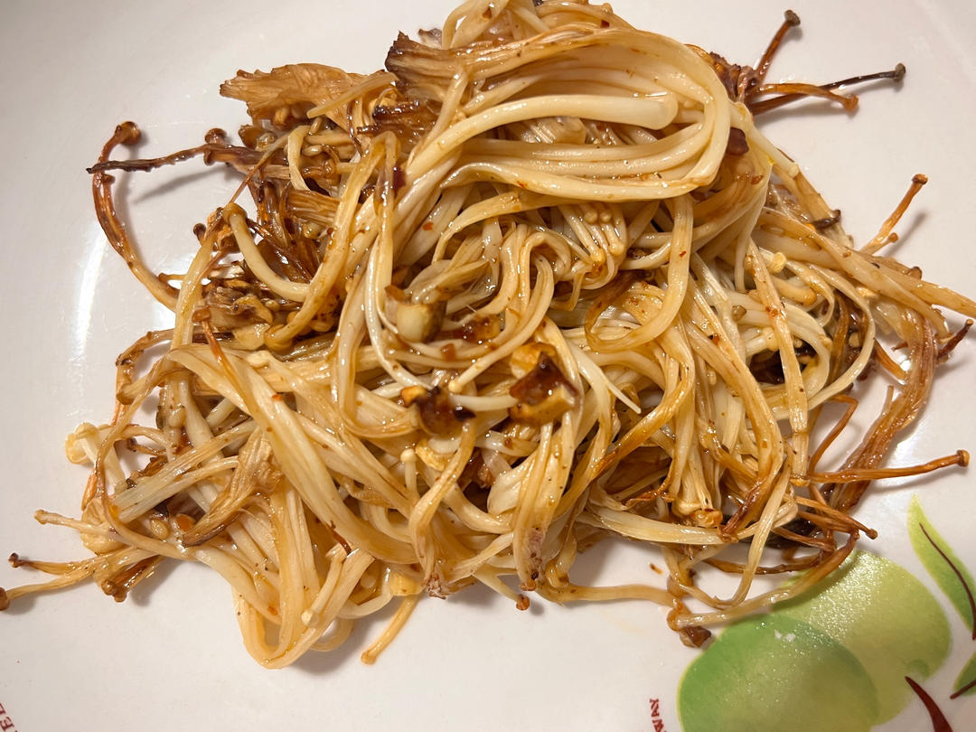 ㊙️制酱料❗️巨好吃烤金针菇！